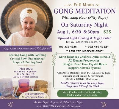 Gong event Mesa Aug 1 2026 UL